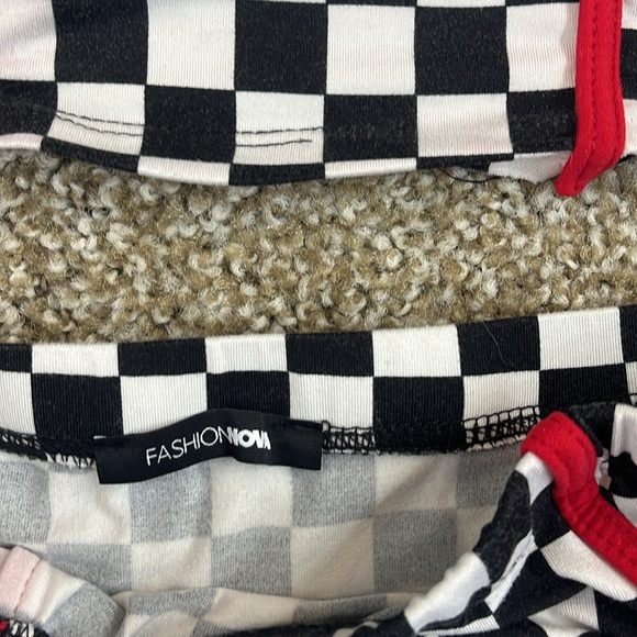 Fashion Nova checkered set - Picture 3 of 4